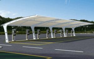 元江膜结构停车棚