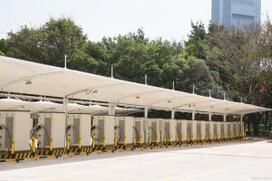 元江膜结构停车棚