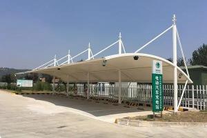 元江膜结构停车棚